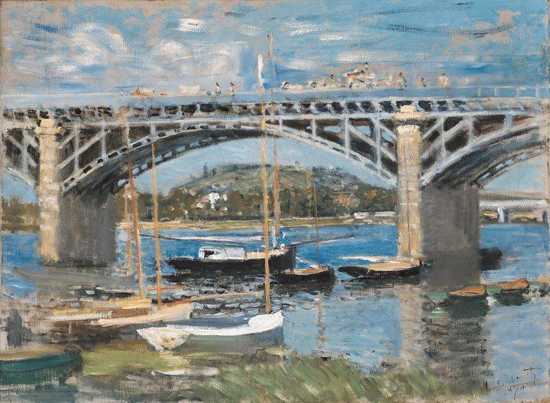Claude Monet La Seine a Argenteuil china oil painting image